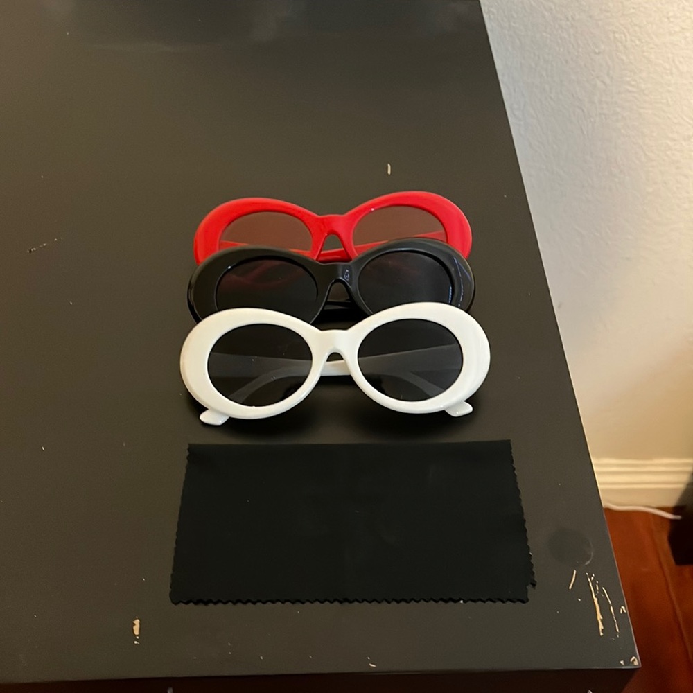 3 Y2K Sunglasses Bundle